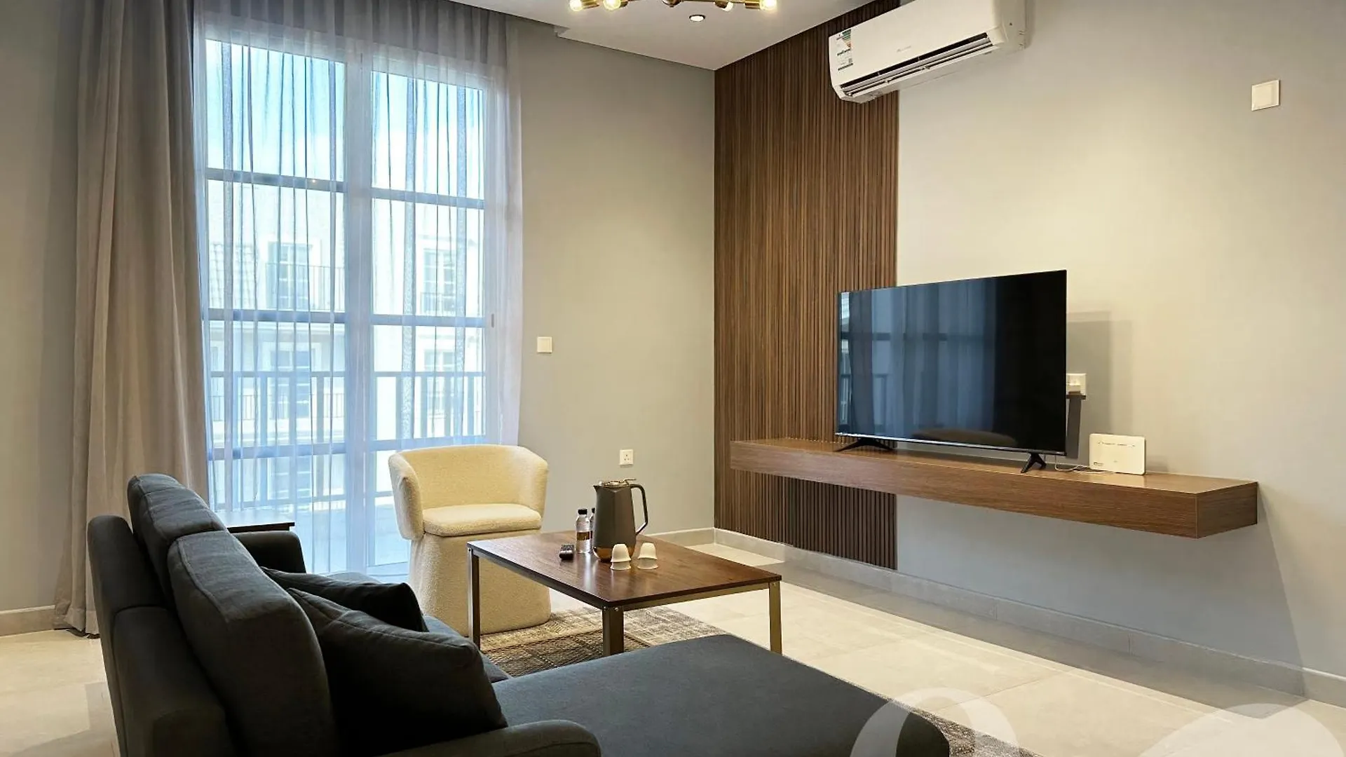 Kease Hittin A-12 Latest Development Balcony Az54 Apartment Riyadh